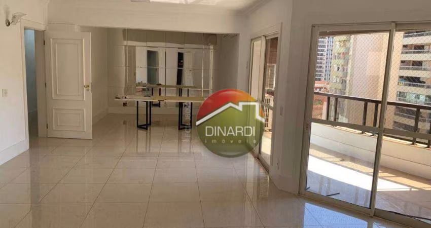 Apartamento com 4 dormitórios para alugar, 173 m² por R$ 6.716,90/mês - Centro - Ribeirão Preto/SP