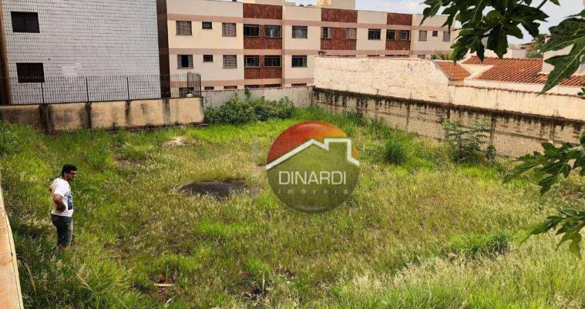 Terreno, 704 m² - venda por R$ 1.400.000 ou aluguel por R$ 12.102/mês - Centro - Ribeirão Preto/SP