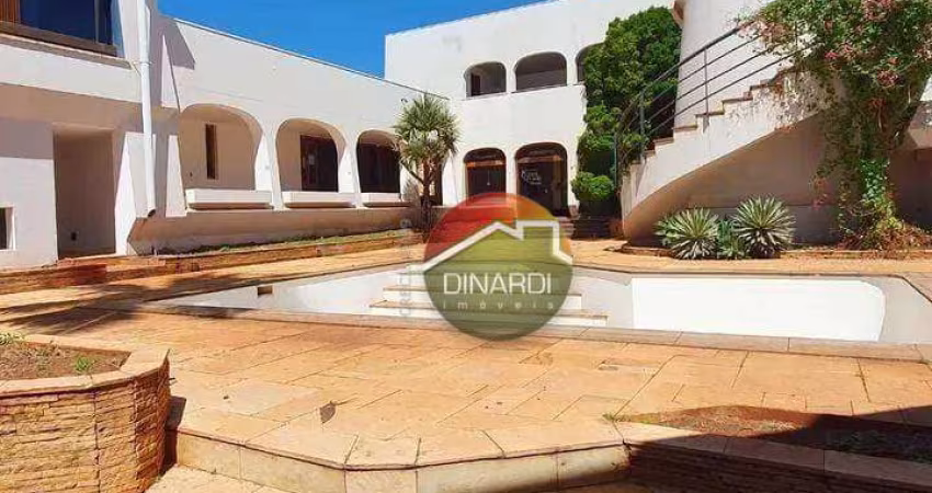 Casa com 7 dormitórios para alugar, 1549 m² por R$ 43.093,98/mês - Jardim América - Ribeirão Preto/SP