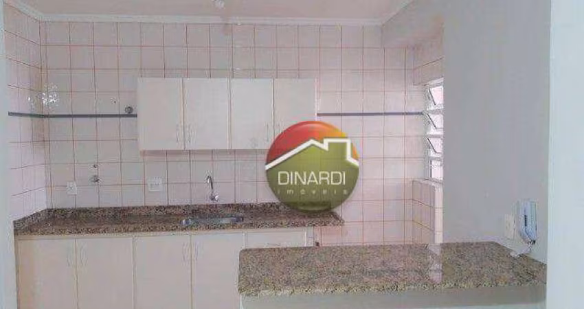 Apartamento com 1 dormitório para alugar, 43 m² por R$ 1.580,00/mês - Vila Ana Maria - Ribeirão Preto/SP