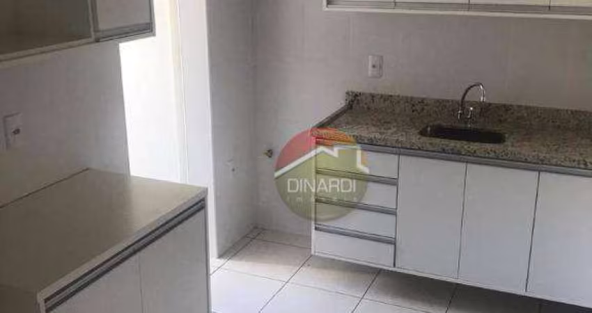 Apartamento com 2 dormitórios para alugar, 75 m² por R$ 3.250,81/mês - Nova Aliança - Ribeirão Preto/SP
