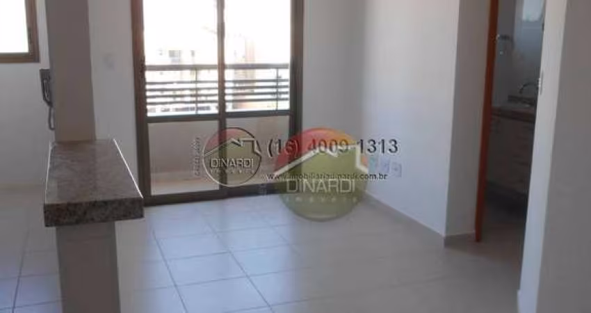 Apartamento com 1 dormitório para alugar, 46 m² por R$ 1.741,27 - Jardim Botânico - Ribeirão Preto/SP