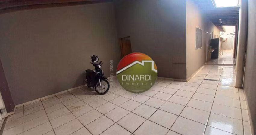 Casa com 2 dormitórios para alugar, 139 m² por R$ 1.548,53/mês - Jardim Zara - Ribeirão Preto/SP