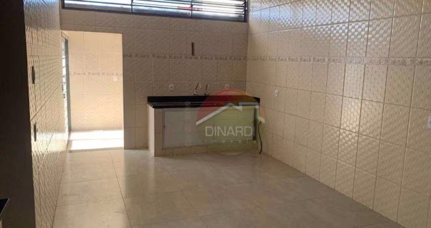 Casa com 2 dormitórios para alugar, 106 m² por R$ 1.895,01/mês - Campos Elíseos - Ribeirão Preto/SP