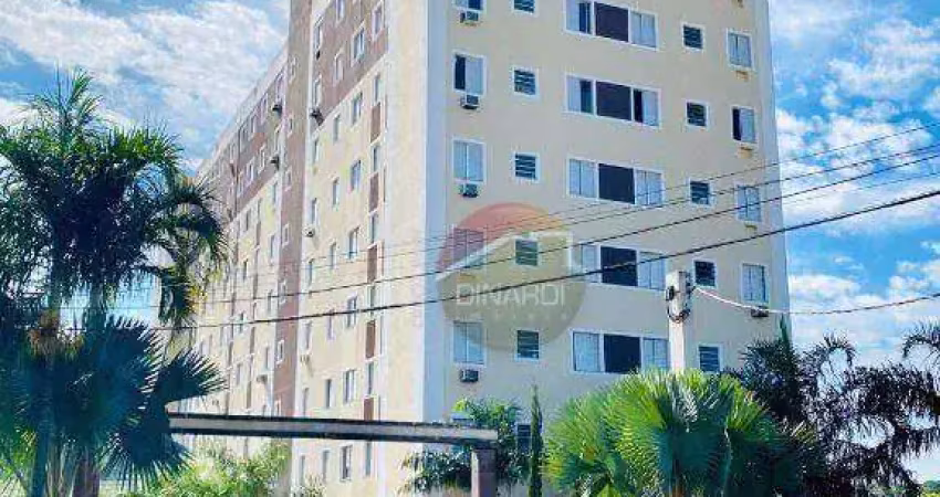 Apartamento com 2 dormitórios à venda, 47 m² por r$ 180.000 - jardim paulistano - ribeirão preto/sp