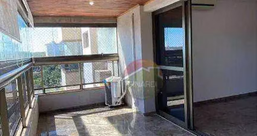 Apartamento com 4 dormitórios, 192 m² - venda por r$ 1.000.000,00 ou aluguel por r$ 6.140,00/mês - jardim são luiz - ribeirão preto/sp