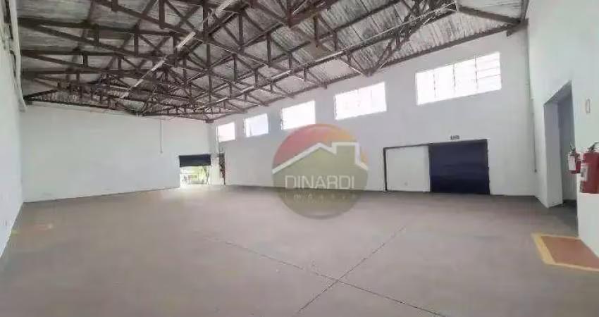 Galpão para alugar, 360 m² por r$ 10.656,00/mês - parque industrial lagoinha - ribeirão preto/sp