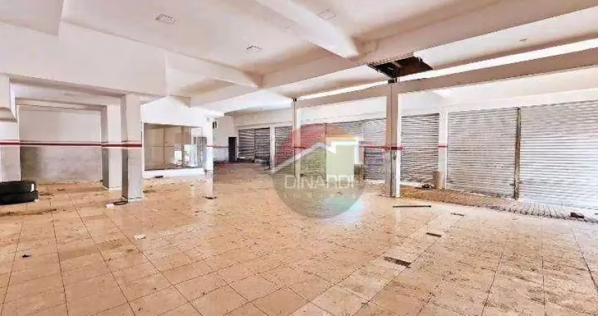 Salão para alugar, 561 m² por r$ 27.643,00/mês - jardim são luiz - ribeirão preto/sp