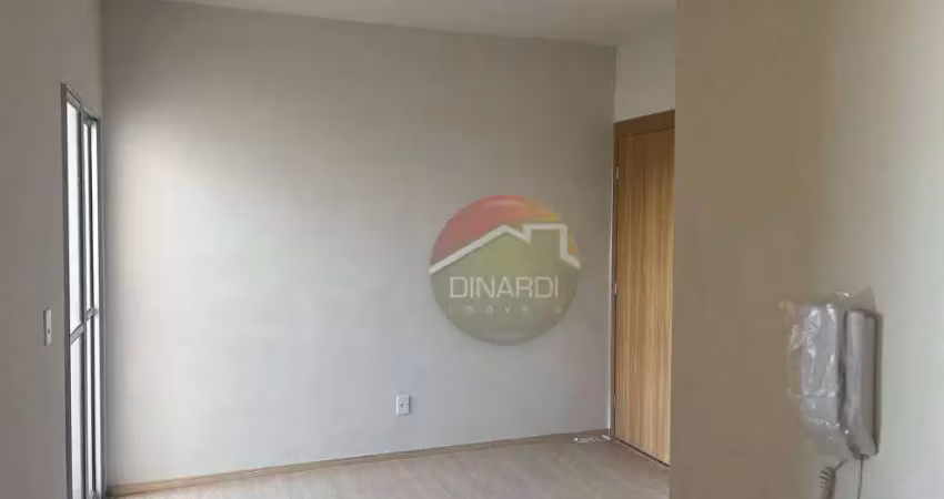 Apartamento com 2 dormitórios para alugar, 45 m² por r$ 1.315/mês - jardim josé figueira - ribeirão preto/sp