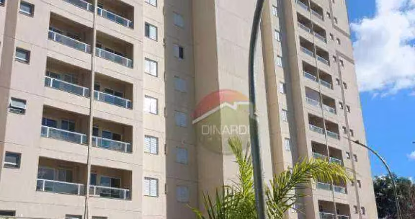 Apartamento com 2 dormitórios, 47 m² - venda por r$ 350.000,00 ou aluguel por r$ 3.205,00/mês - recreio das acácias - ribeirão preto/sp