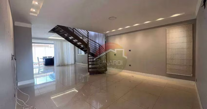Casa com 3 dormitórios para alugar, 255 m² por r$ 9.030,00/mês - recreio das acácias - ribeirão preto/sp