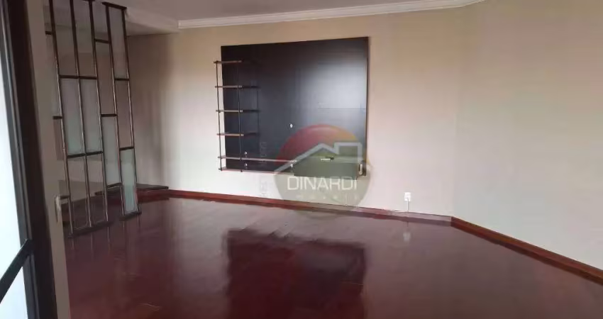 Apartamento com 4 dormitórios, 195 m² - venda por r$ 850.000,00 ou aluguel por r$ 5.100,00/mês - centro - ribeirão preto/sp