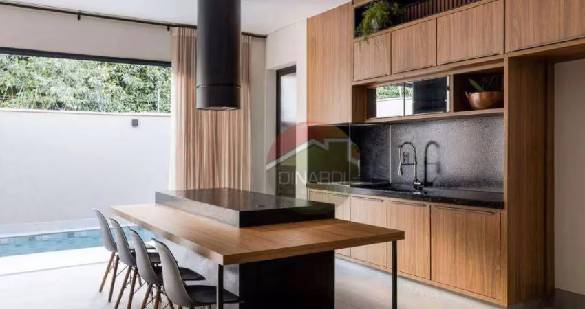 Casa com 3 dormitórios à venda, 155 m² por r$ 1.350.000 - jardim cybelli - ribeirão preto/sp
