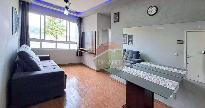 Apartamento com 2 dormitórios à venda, 49 m² por r$ 229.000  antonio marincek,- ribeirão preto/sp