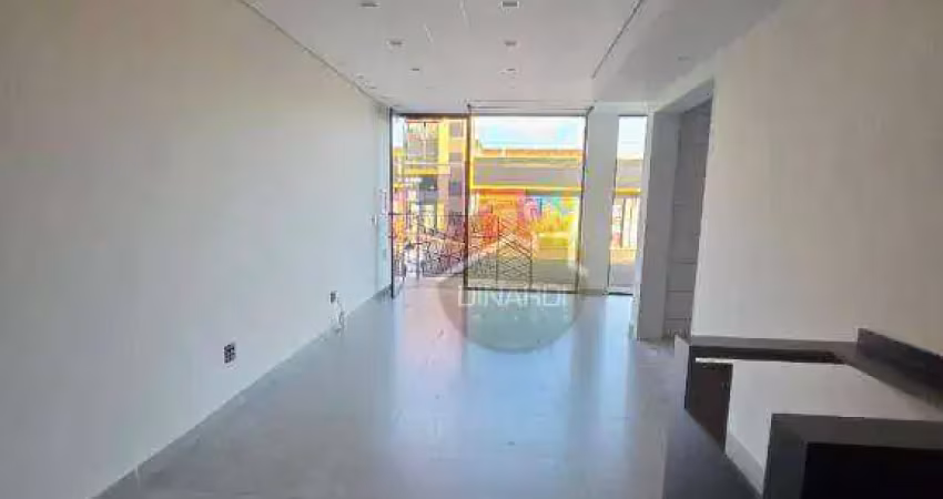 Salão para alugar, 120 m² por r$ 8.640,00/mês - alto da boa vista - ribeirão preto/sp