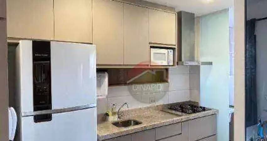 Apartamento com 1 dormitório para alugar, 54 m² por r$ 4.020/mês - jardim botânico - ribeirão preto/sp