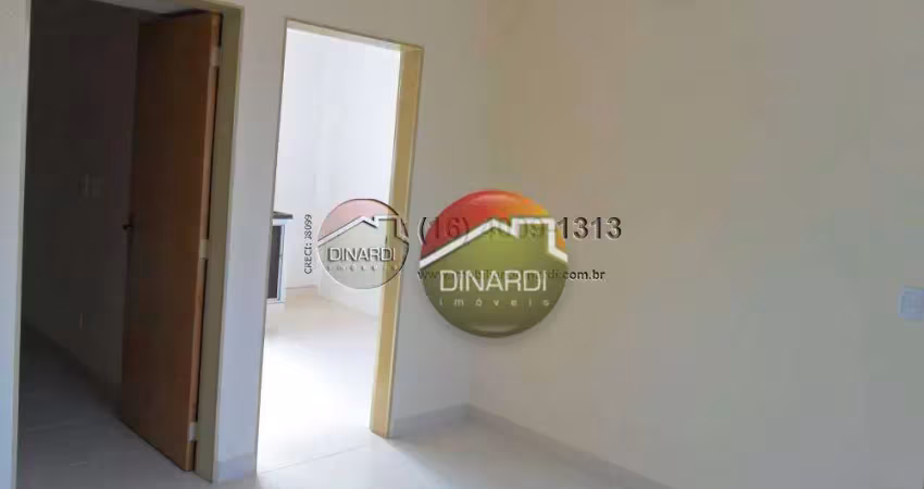 Apartamento com 1 dormitório, 38 m² - venda por r$ 220.000,00 ou aluguel por r$ 1.320,01/mês - jardim irajá - ribeirão preto/sp