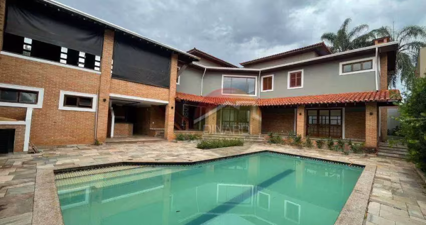 Casa com 4 dormitórios para alugar, 897 m² por r$ 15.886,00/mês - alto da boa vista - ribeirão preto/sp