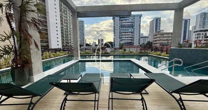 Lindo studio mobiliado na av. beira rio em empreendimento diferenciado