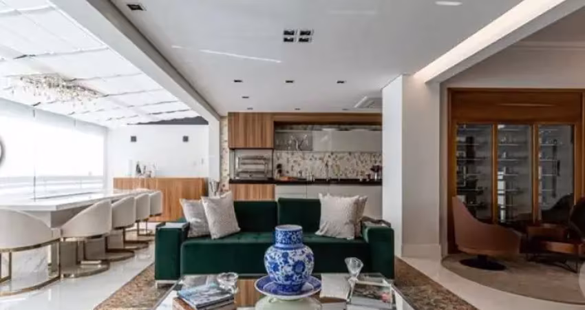 Apto. 350m² com 3 suítes e terraço em moema - são paulo