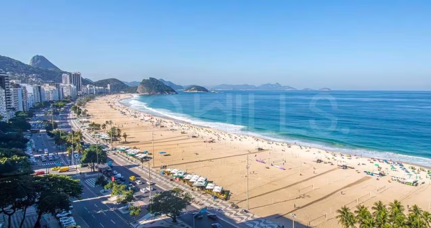 Apartamento Cobertura de Luxo com 4 quartos e 425m², à venda na Praia de Copacabana, Rio de Janeiro/RJ