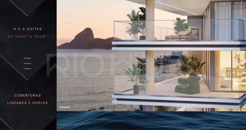 Apartamento de 4 quartos, com 356m², à venda na praia de icaraí, niterói/rj