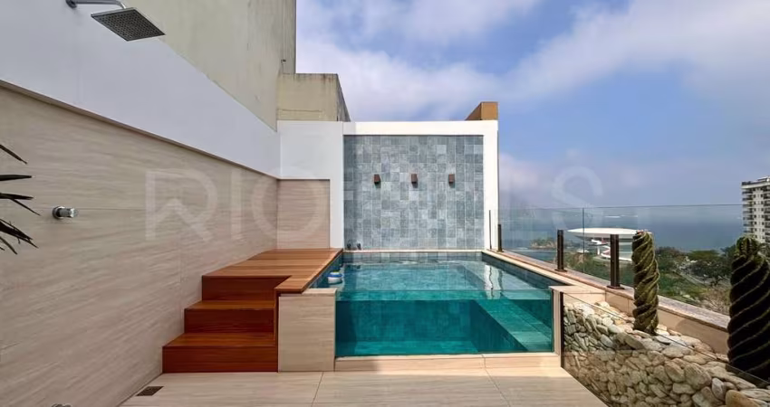 Apartamento Cobertura Duplex de 3 quartos, com 240m², à venda no Ingá, Niterói/RJ