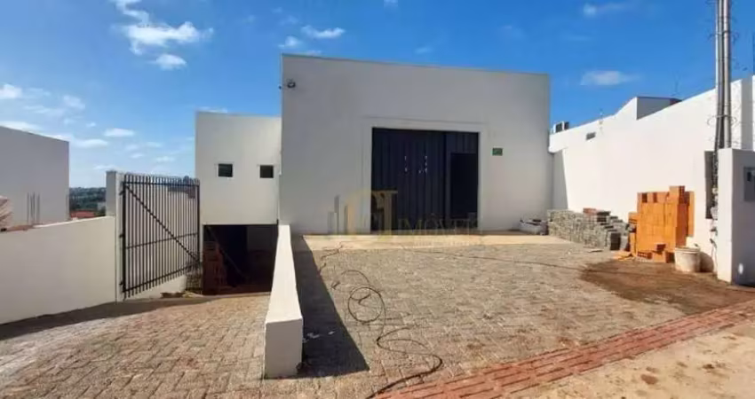 Barracão para alugar, 486 m² por r$ 8.000,00 - santa mônica - londrina/pr