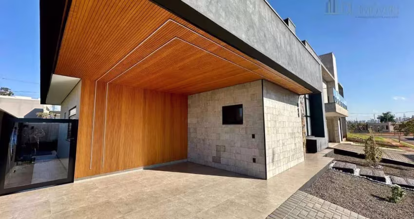 Casa térrea com piscina,  em condomínio zona leste de londrina