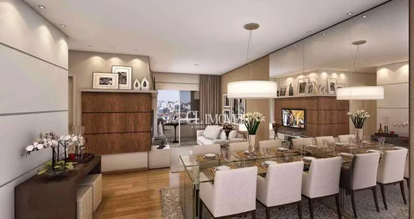 Apartamento com sacada 73m²  - vila brasil - londrina