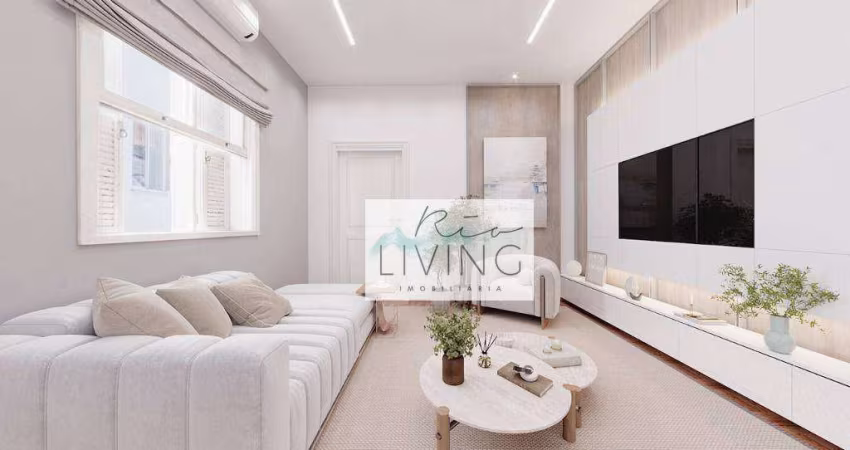 Apartamento com 3 dormitórios à venda, 110 m² por R$ 1.099.000 - Lagoa - Rio de Janeiro/RJ