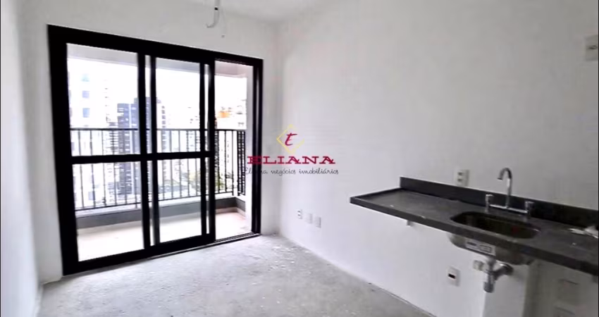 Apartamento studio sem vaga, com 29 metros em Moema, São Paulo/SP