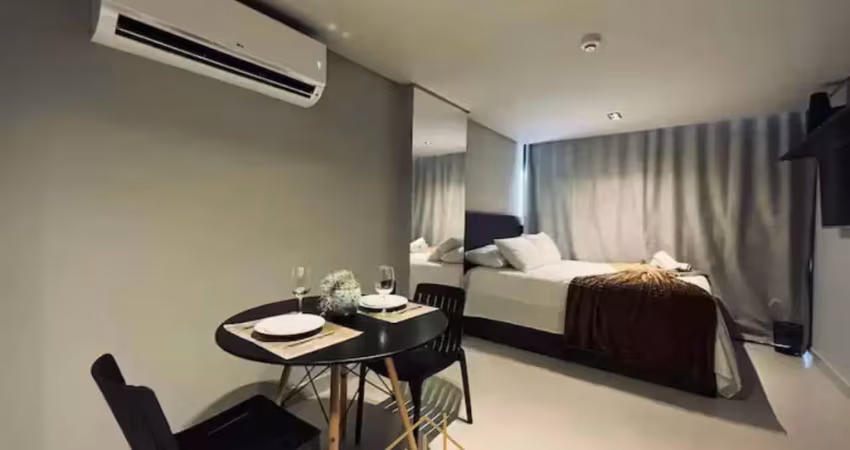 Flat pé na areia à venda no alta garden – mobiliado e pronto para morar!