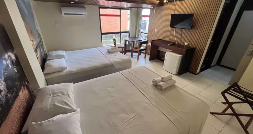 Desfrute do paraíso em joão pessoa: seu flat mobiliado à venda em tambaú!