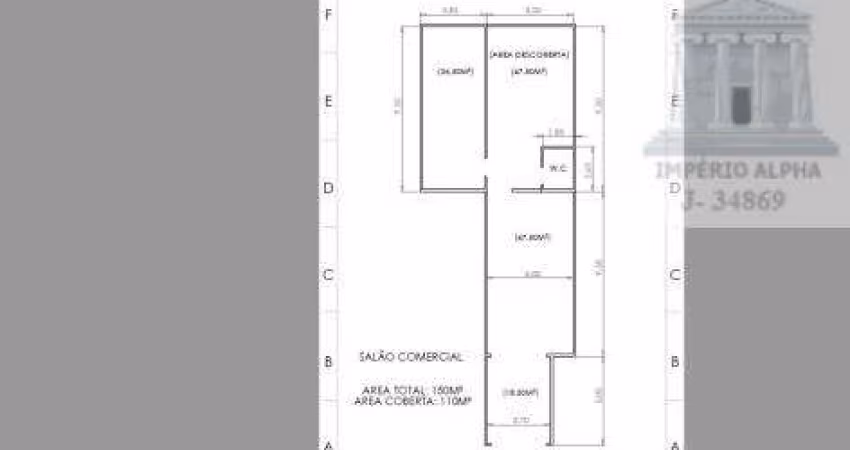 ALUGO SALAO COMERCIAL NO GOPOUVA