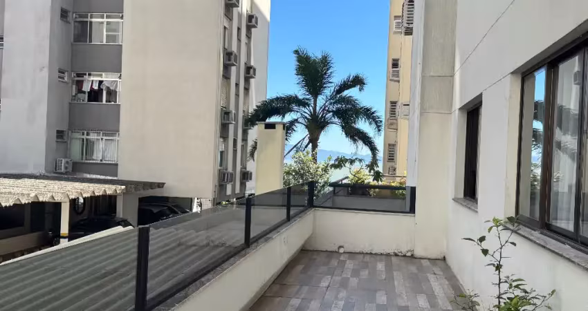 Apartamento garden com vista mar no centro de florianópolis