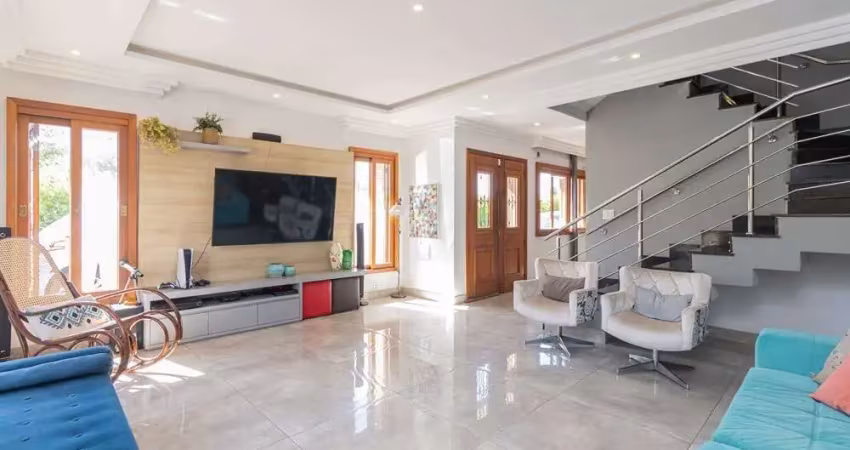 Casa de condomínio à venda em porto alegre, passo das pedras, com 3 quartos, 261m²