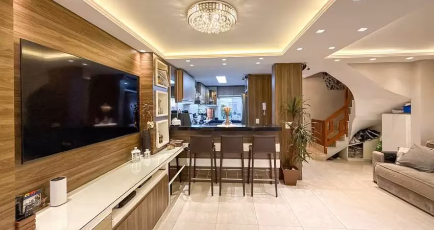 Casa de condomínio à venda em canoas, estância velha, com 3 quartos, 160m²