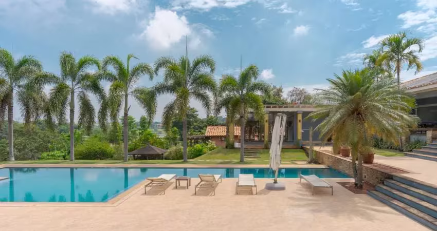 Casa de condomínio à venda em indaiatuba, lagos de shanadu, com 6 quartos, 927m²