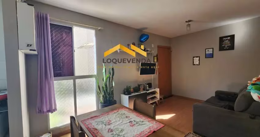 Apartamento à venda com 44 metros, 2 dormitórios e uma vaga!!!