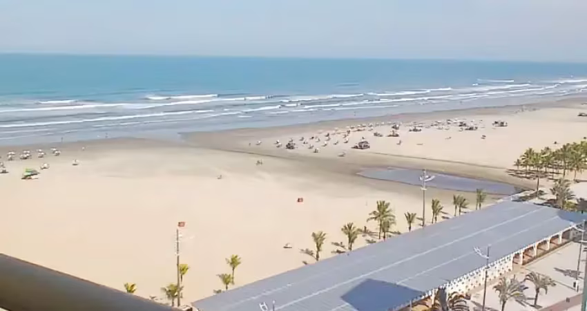 Apartamento com vista mar livre e para a feirinha da guilhermina – residencial costa del sol