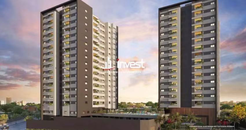 Apartamento à venda, 3 quartos, 1 suíte, 2 vagas, santa maria - uberaba/mg