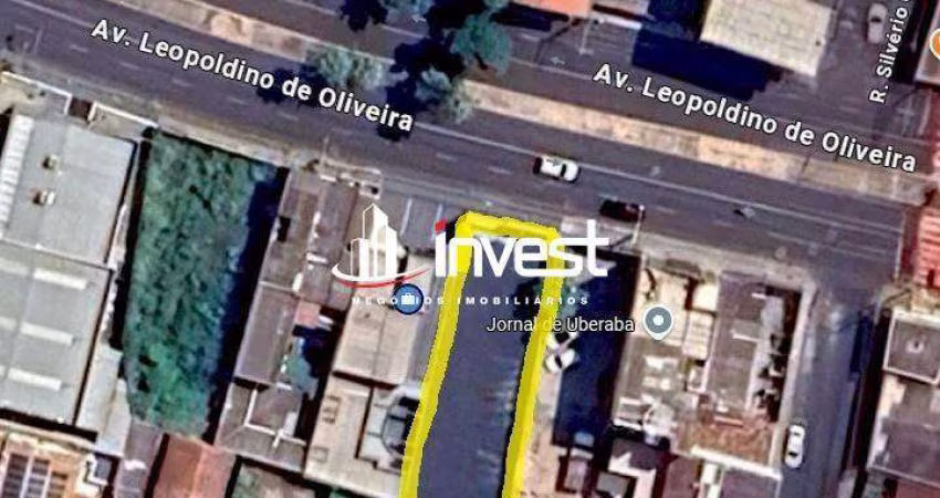 Terreno Avenida Leopoldino de Oliveira – Excelente localização comercial