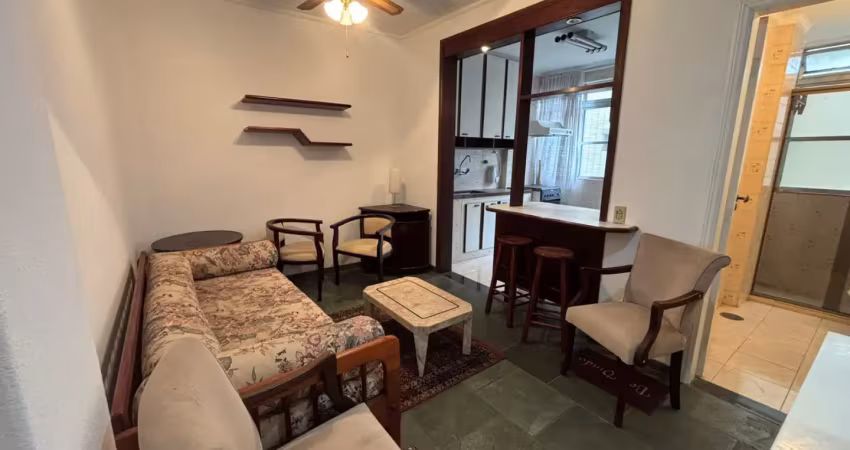 Apartamento mobiliado com 2 dormitórios – gonzaga, santos/sp