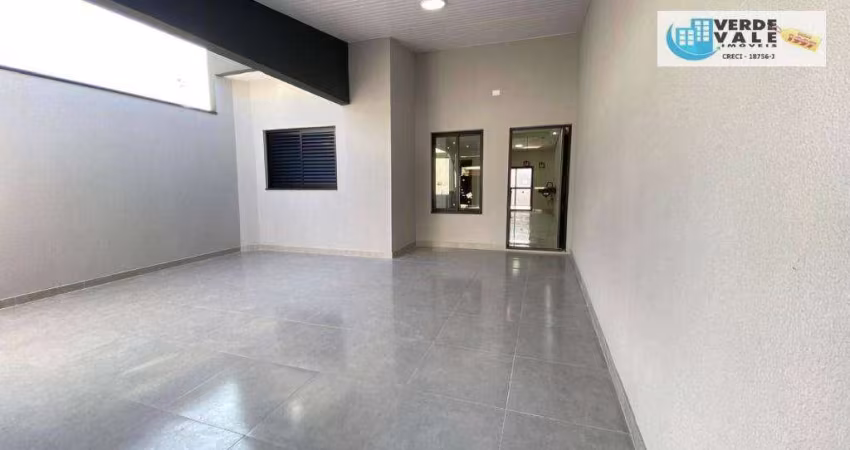 Casa Nova- moderna- área gourmet- 119m² construção