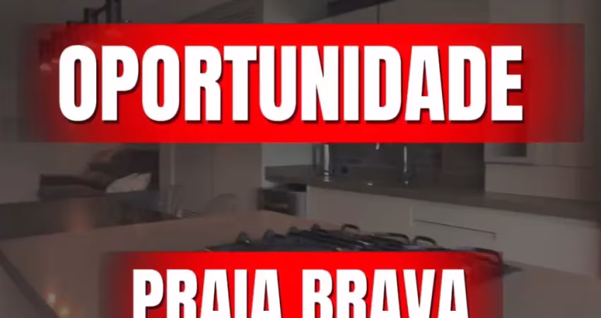 Oportunidade quadra mar na praia brava - 2 dorm com 2 vagas e pertinho da praia!