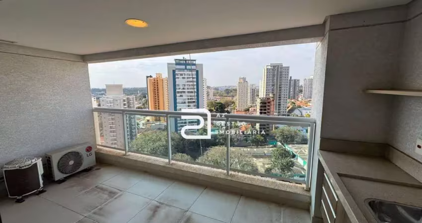 Apartamento com 1 dormitório para alugar, 54 m² por r$ 3.588/mês - cidade jardim - piracicaba/sp