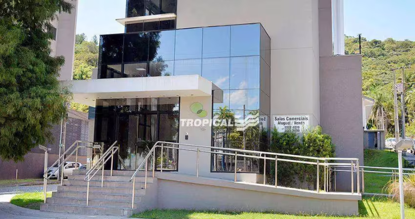 Sala para alugar, 222 m² por r$ 11.429,00/mês - centro - blumenau/sc