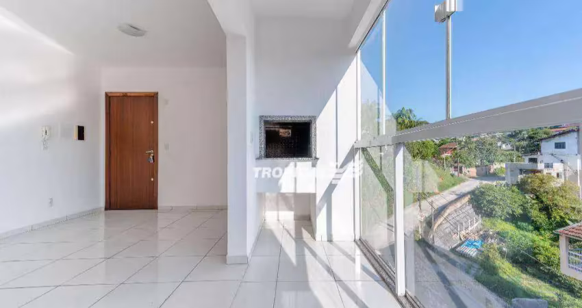 Apartamento com 3 dormitórios para alugar, 85 m² por r$ 2.060,95/mês - tribess - blumenau/sc