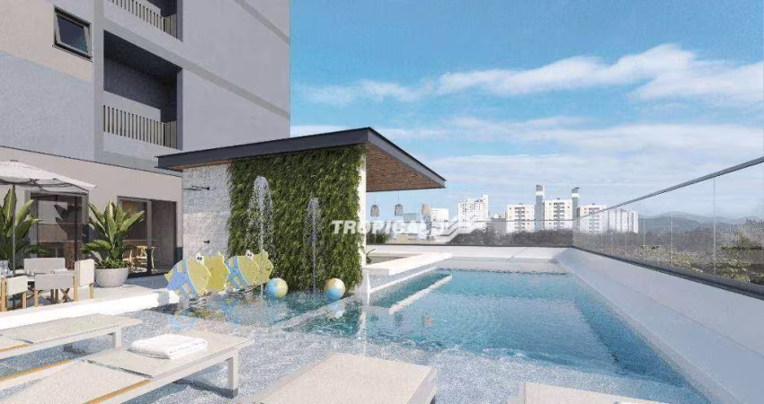 Apartamento com 1 suíte + 1 dormitório à venda, 78 m² por R$ 894.085 - Itacolomi - Balneário Piçarras/SC